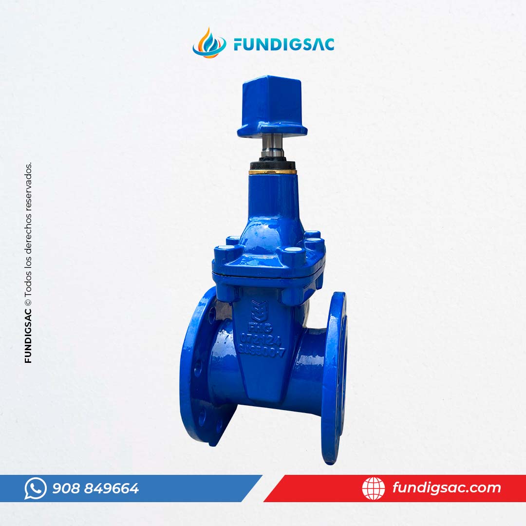 valvula ocmpuerta bridada de hierro ductil